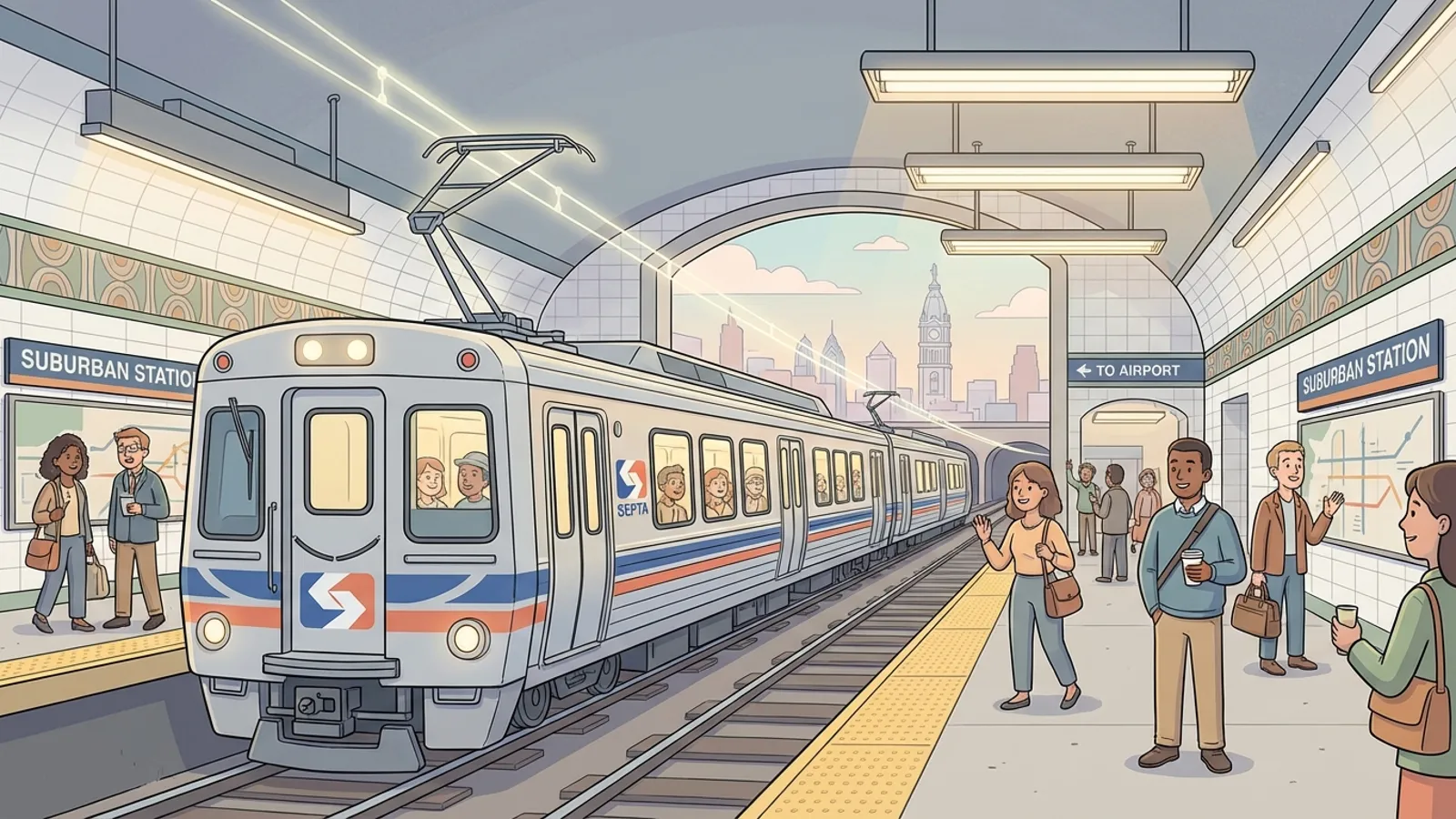 Philadelphia Airport Train Delay Shows Value of Real-Time Data