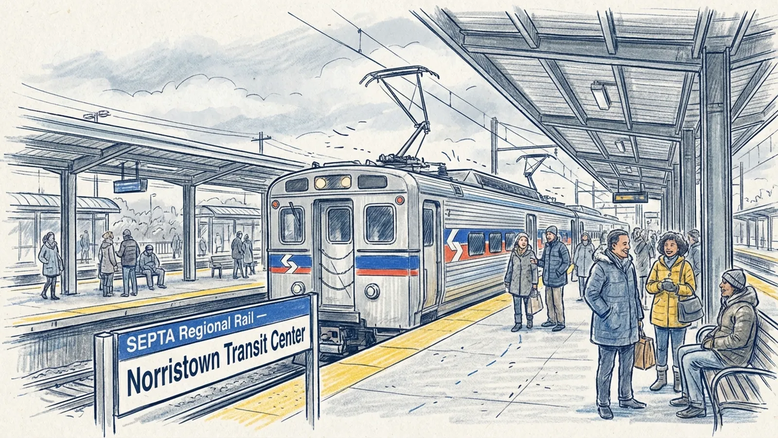 Philadelphia SEPTA Adapts After Track Obstruction