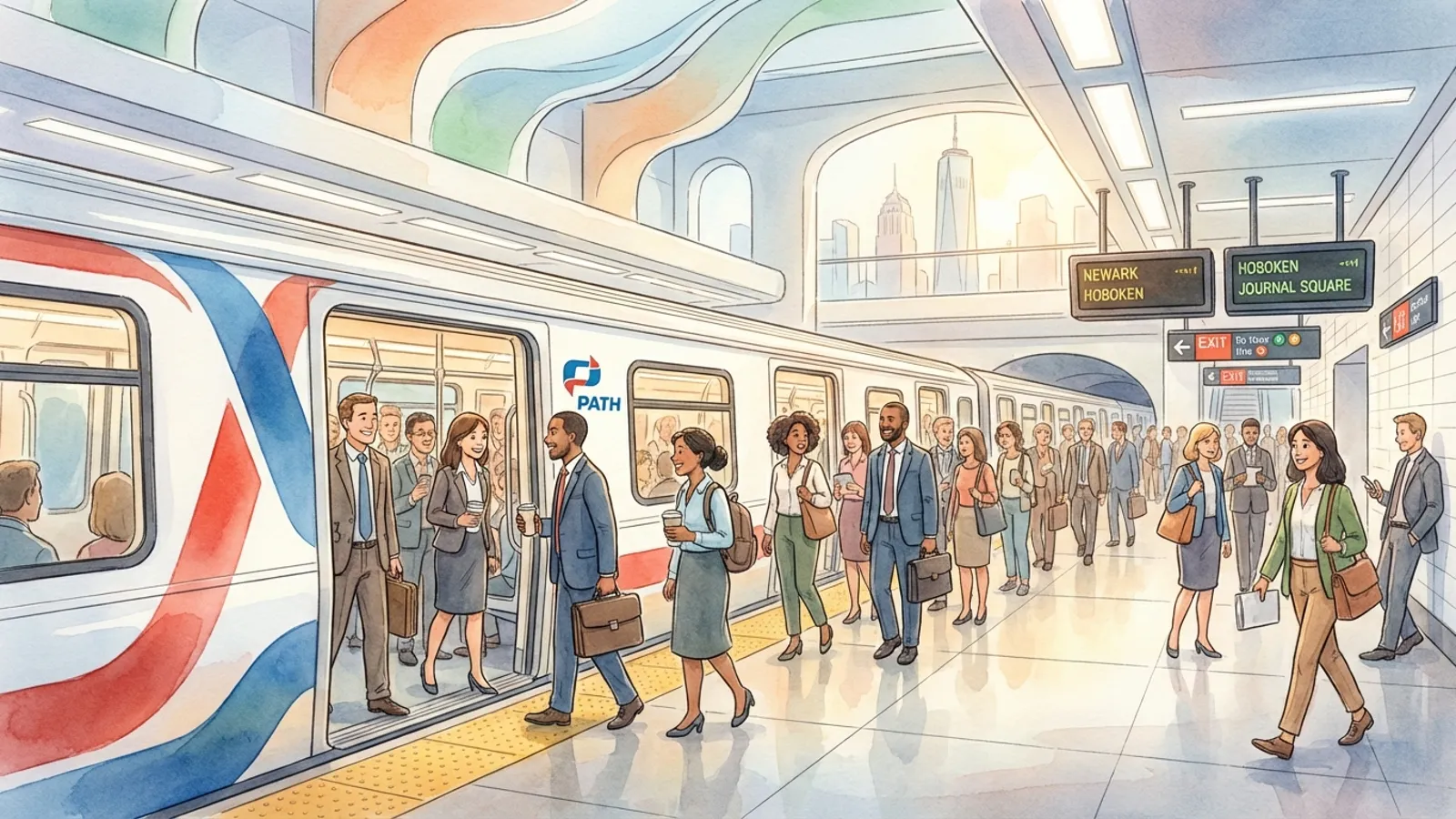 NYC PATH Signal Fixed, Service Restored