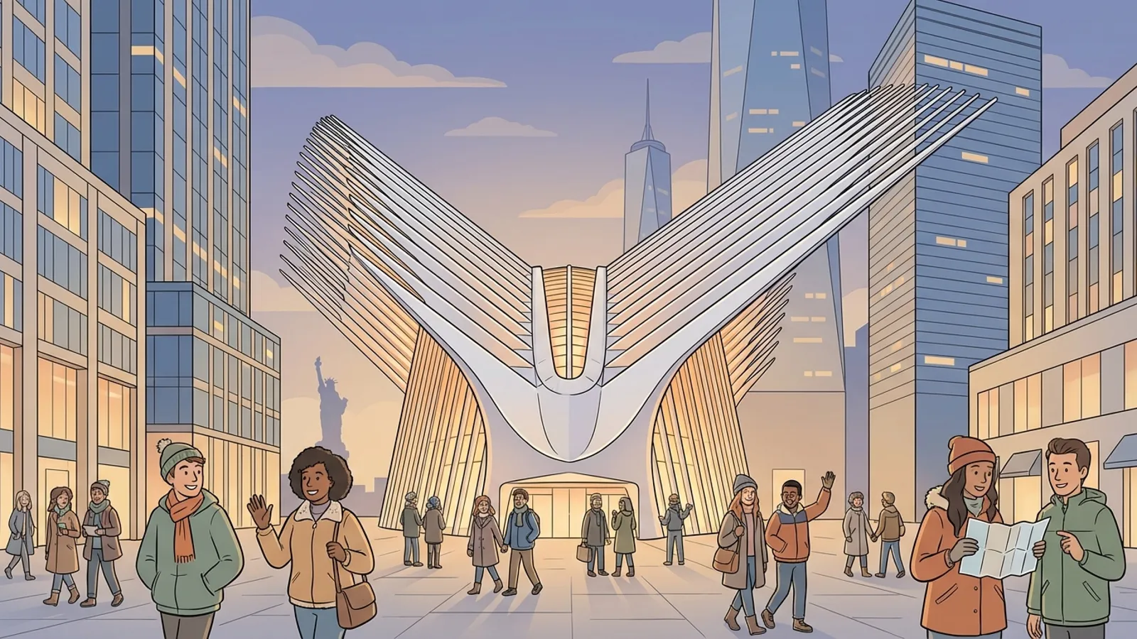 NYC's WTC Oculus Adapts Overnight Access