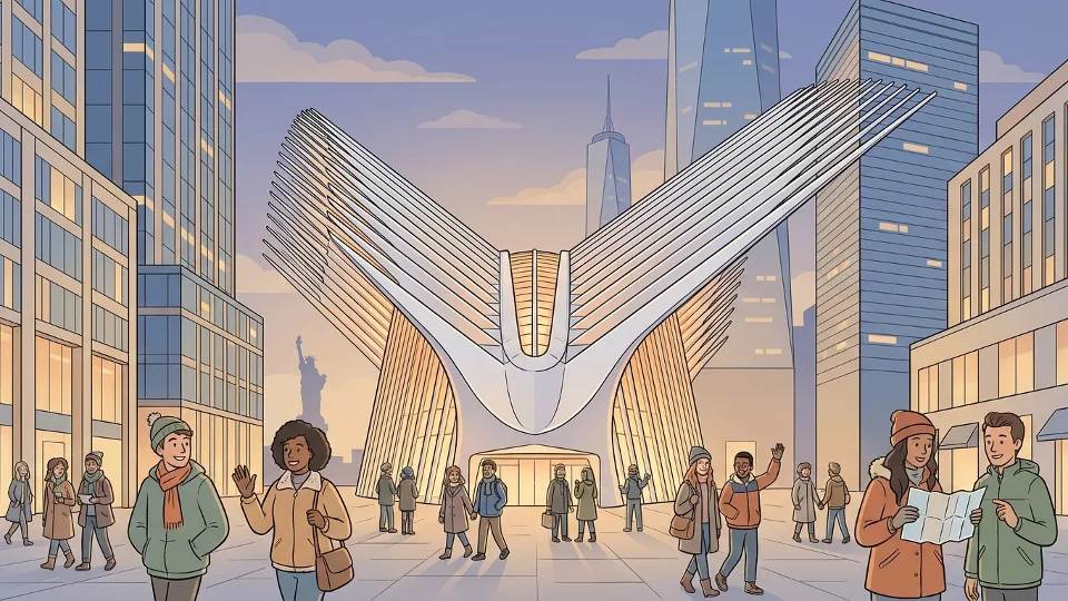 NYC's WTC Oculus Adapts Overnight Access