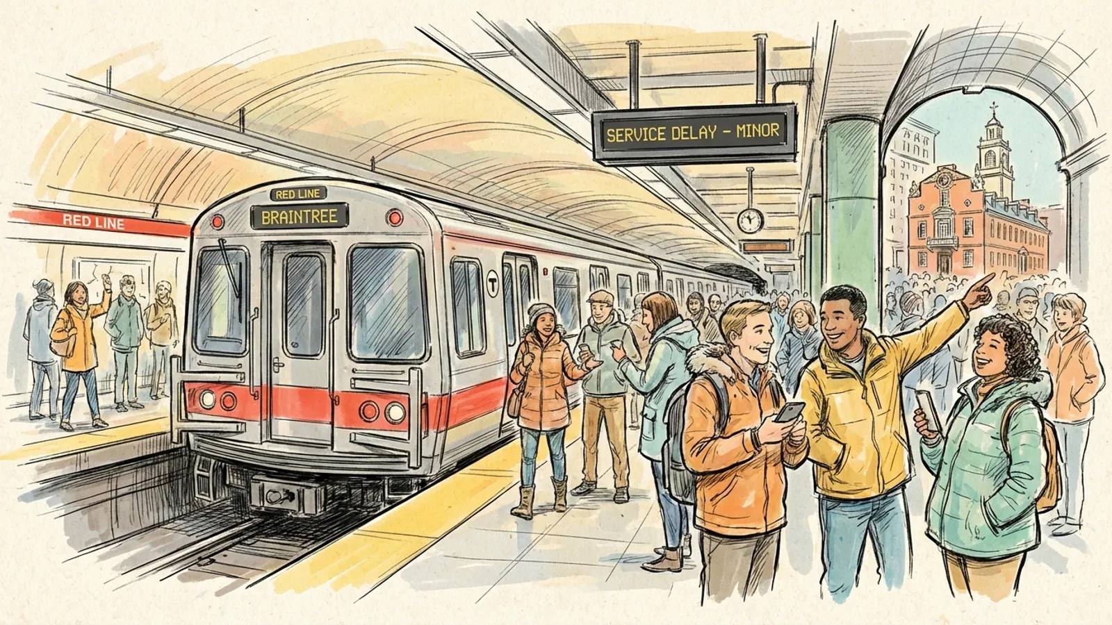Boston Red Line Signal Issue Sparks Infrastructure Focus