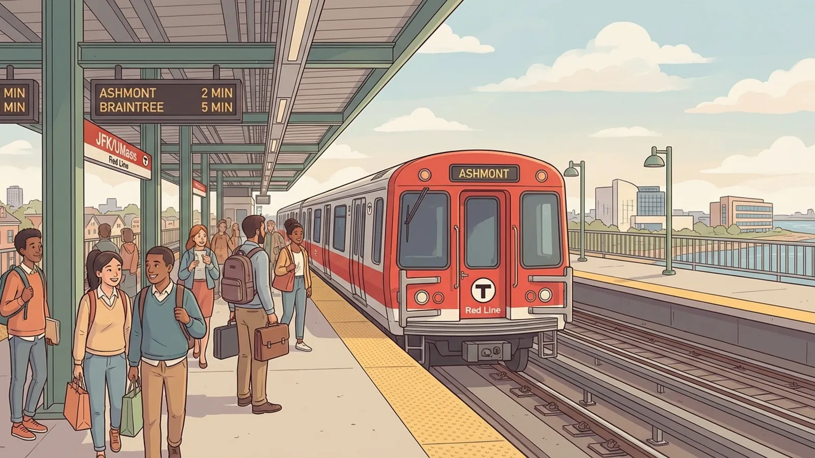 Boston Red Line Disruption Resolved, Service Recovering