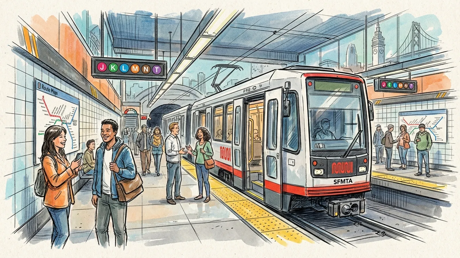 SF Transit Adjusts Routes — Planning Keeps City Moving