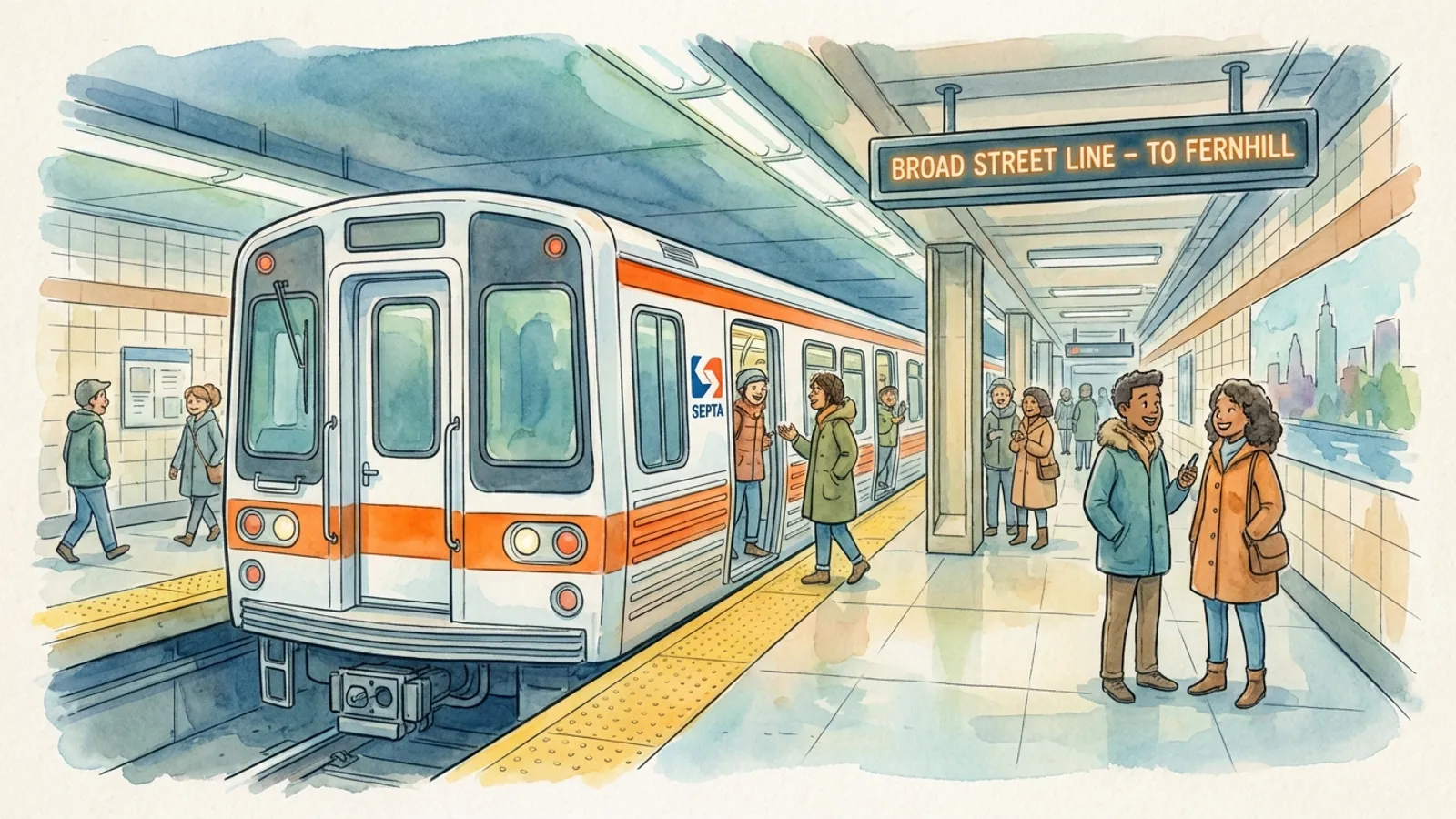 Philadelphia SEPTA Uses Express Service to Restore Schedule