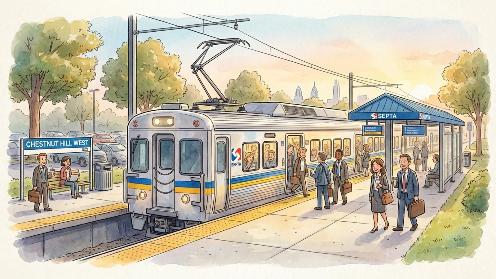 Philadelphia SEPTA Adapts After Train Delay