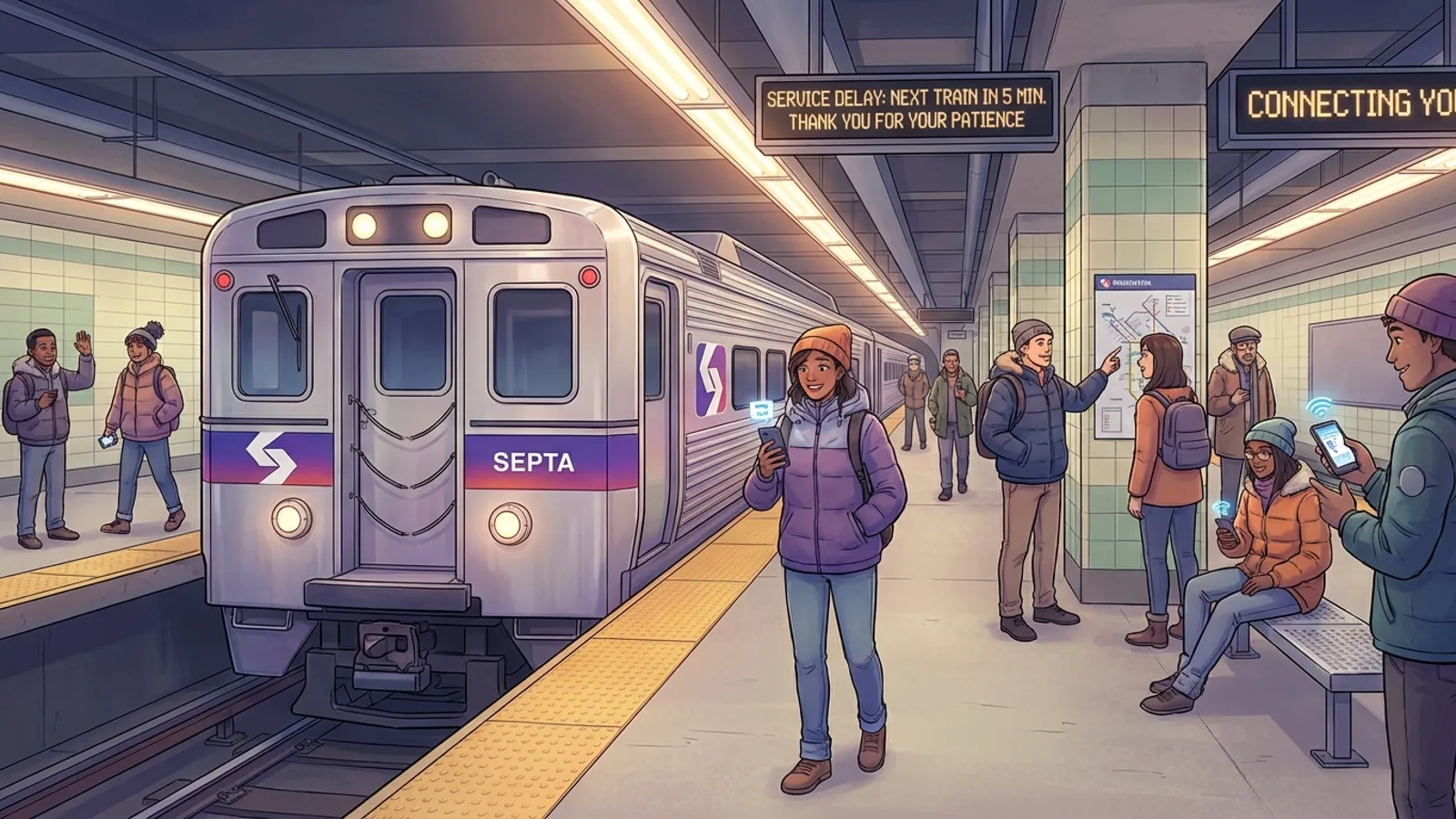 Philadelphia Train Delays Spark Better Transit Tools