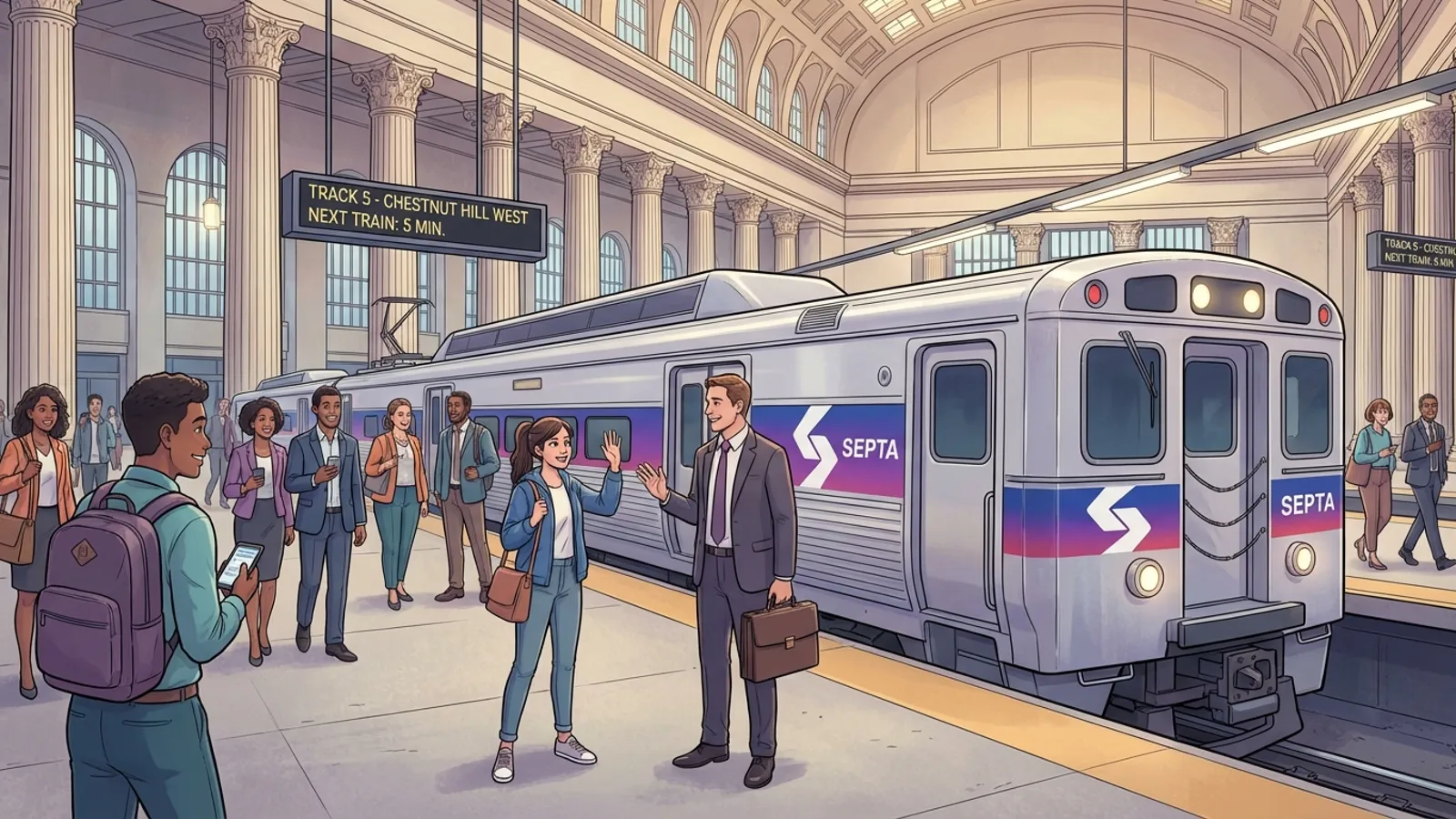 Philadelphia Train Delay Shows Why Real-Time Data Matters