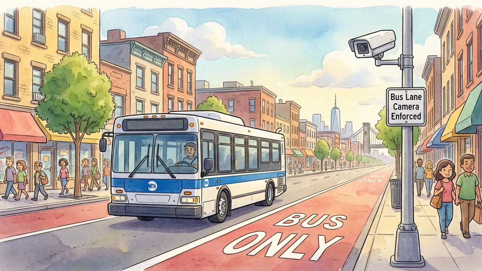 NYC Buses Get Smarter With New Camera Enforcement