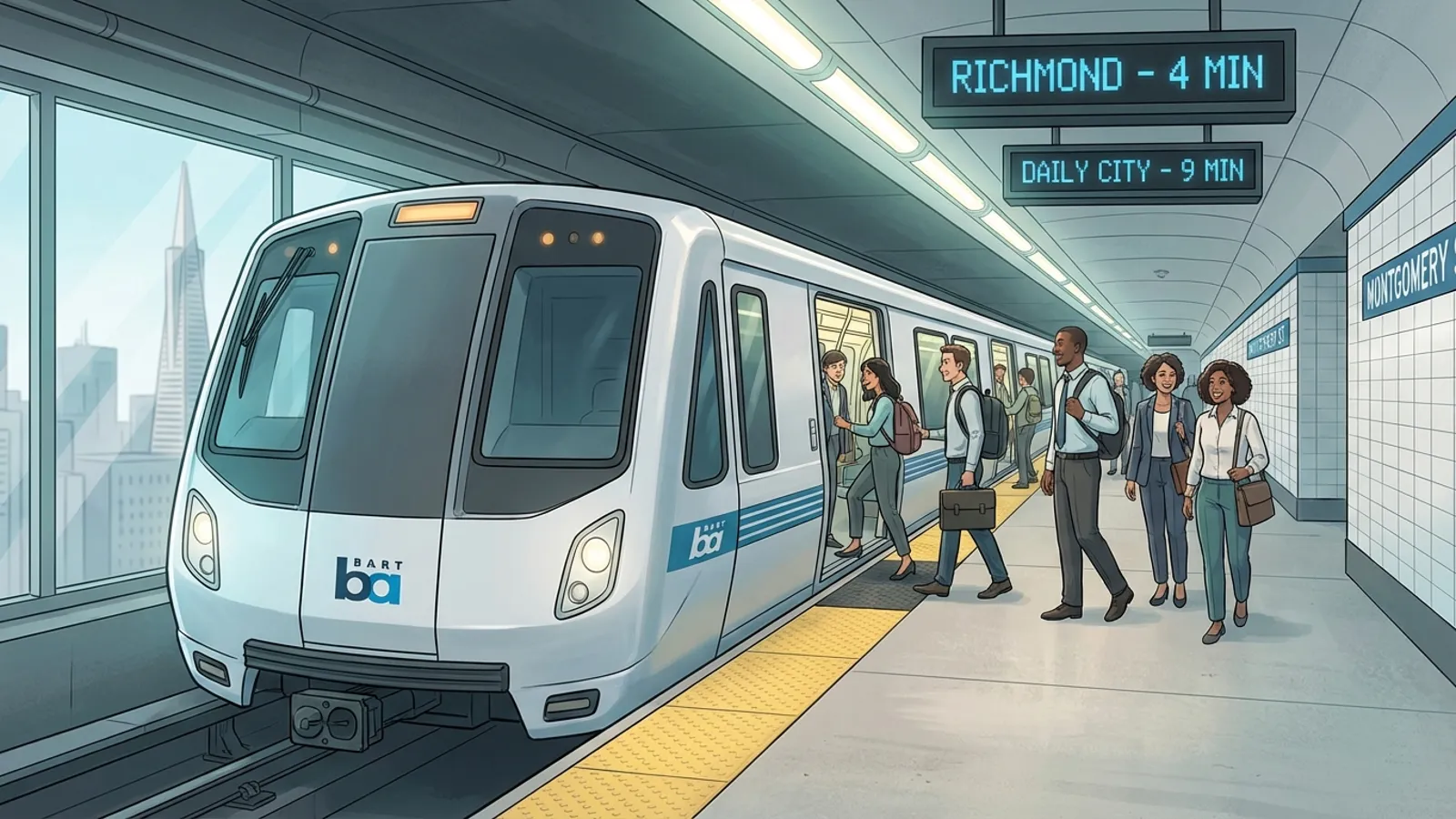 SF BART Ridership Hits Post-Pandemic High