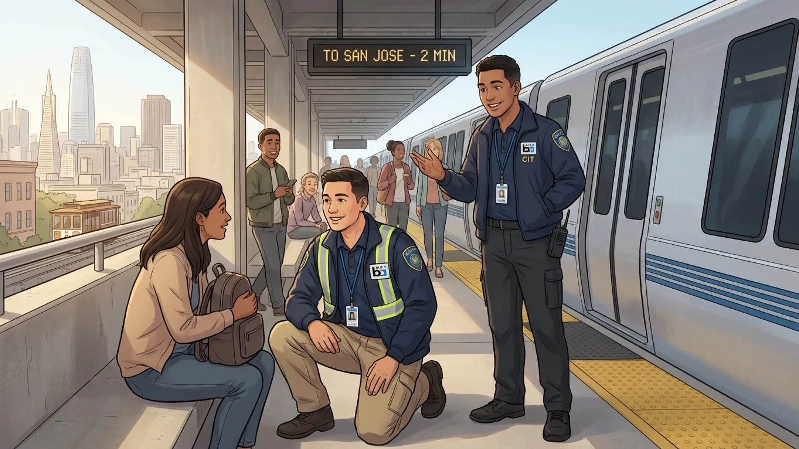 SF BART Specialists Reunite Families, Connect 500 to Care