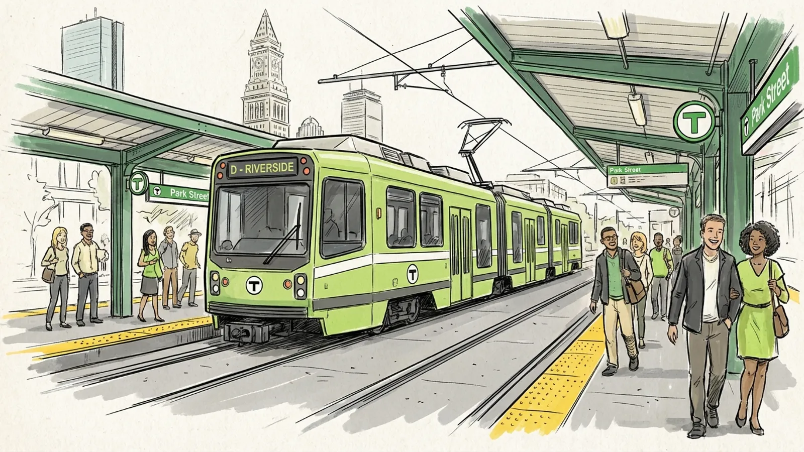 Boston Green Line Repairs Boost Long-Term Reliability