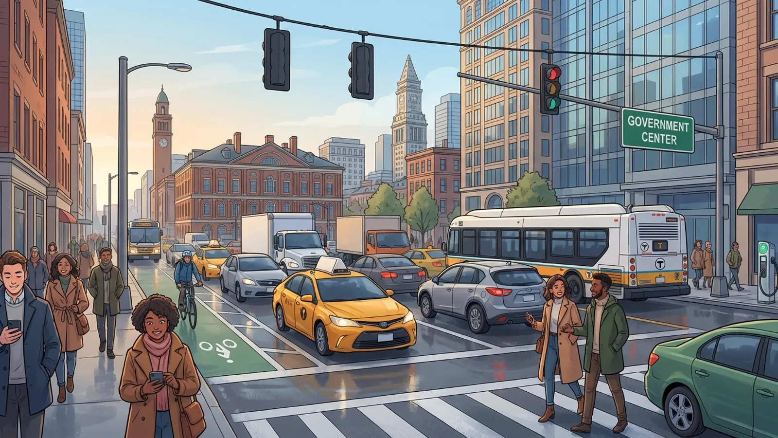 Boston Traffic Up — But Transit Data Shows a Way Forward