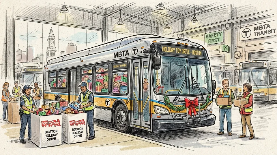 Boston Transit Workers Break Record With 2,746 Toys