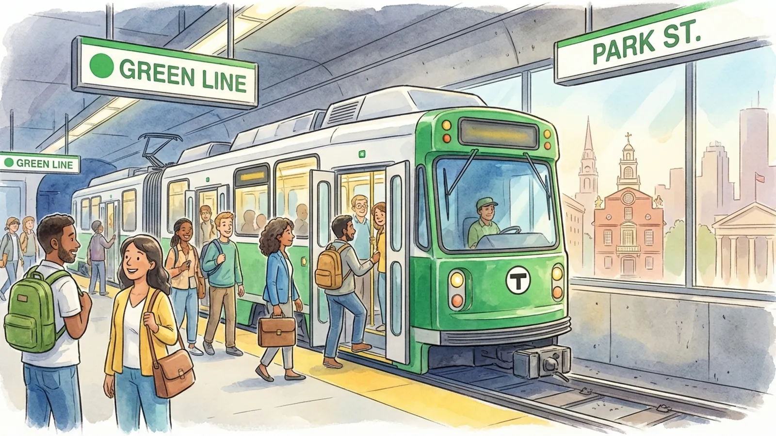 Boston Green Line Upgrades Track Safety Through Dec 22