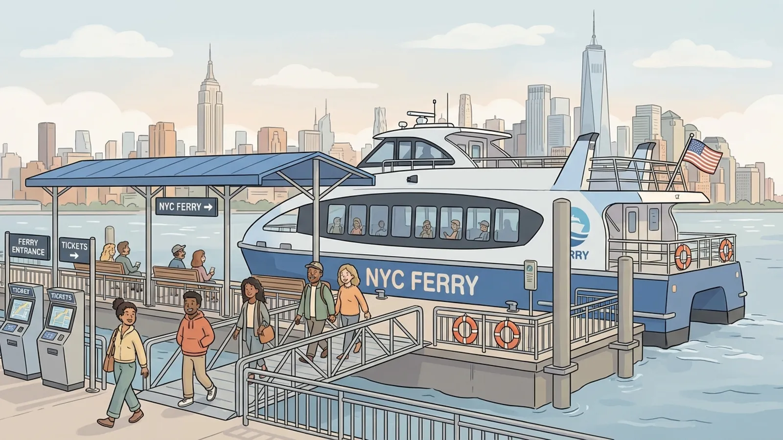 NYC Ferry Redesign Promises Faster, Smarter Commutes