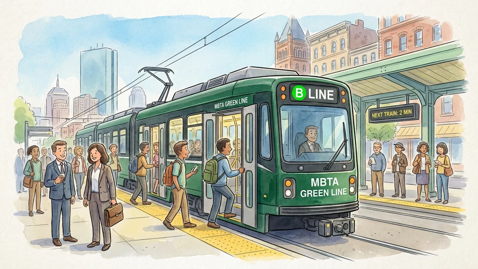 Boston Green Line Repairs Set Stage for Safer Transit
