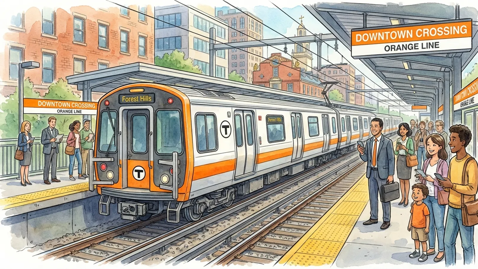 Boston MBTA Upgrades Lines for Safer Transit