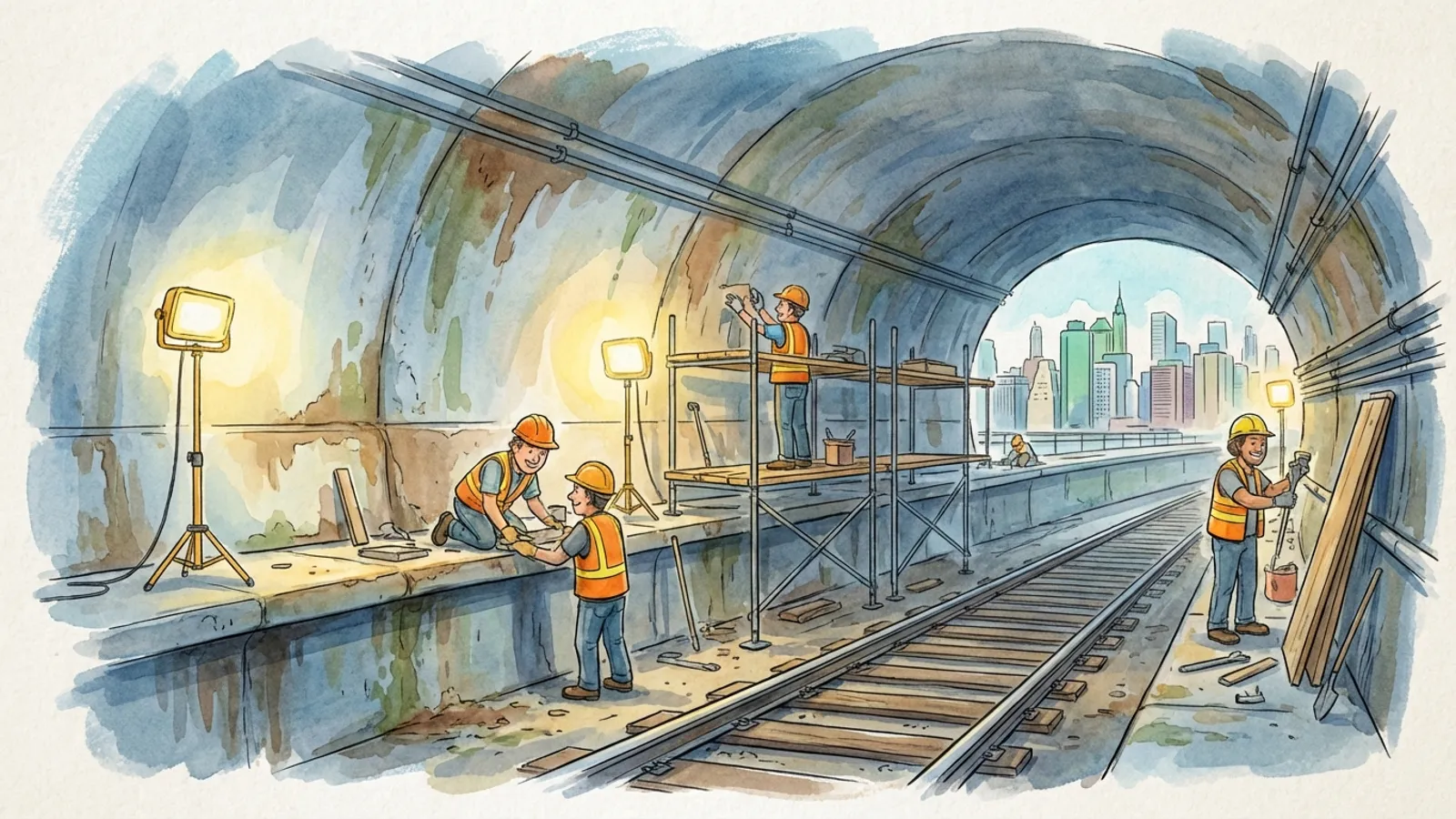 NYC Tunnel Repairs Secure Decades of Reliable Service