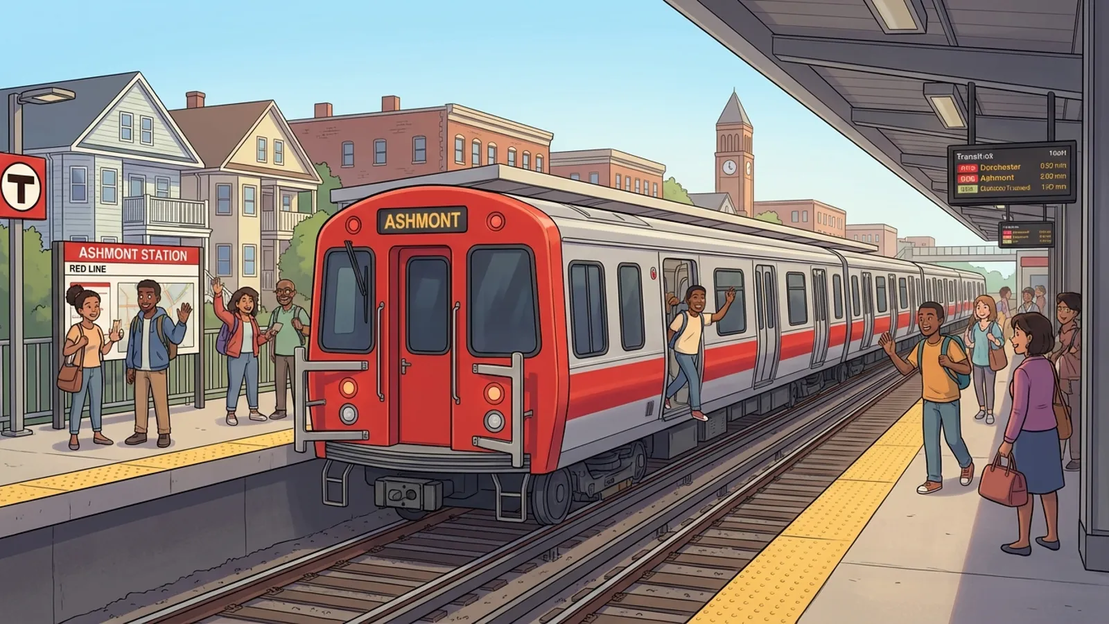Boston Red Line Adapts After Dorchester Delay
