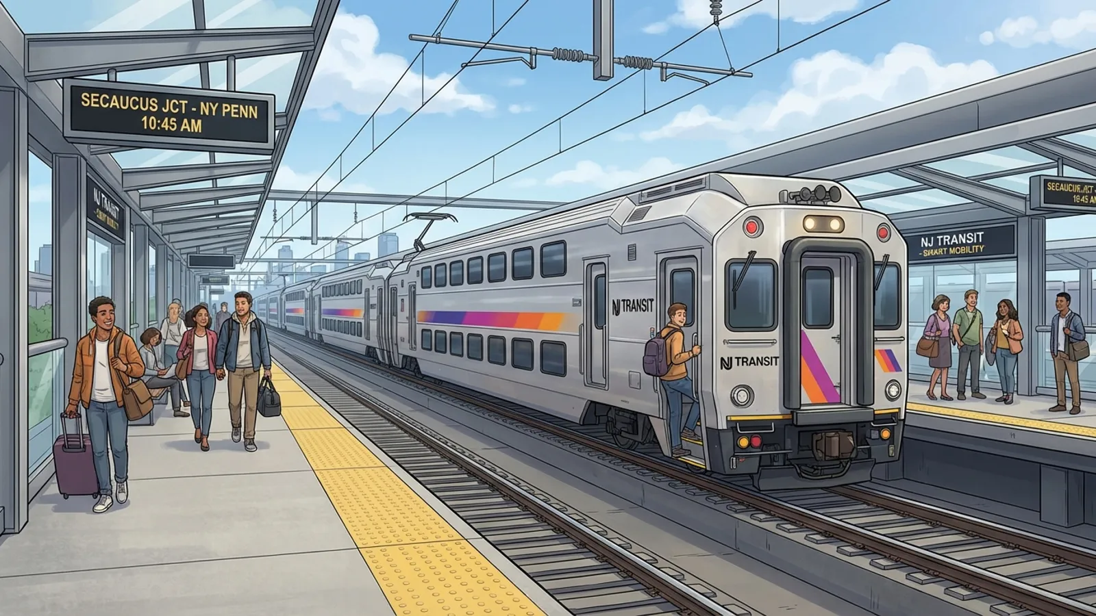 NYC-NJ Transit Link Moves Forward With New Design
