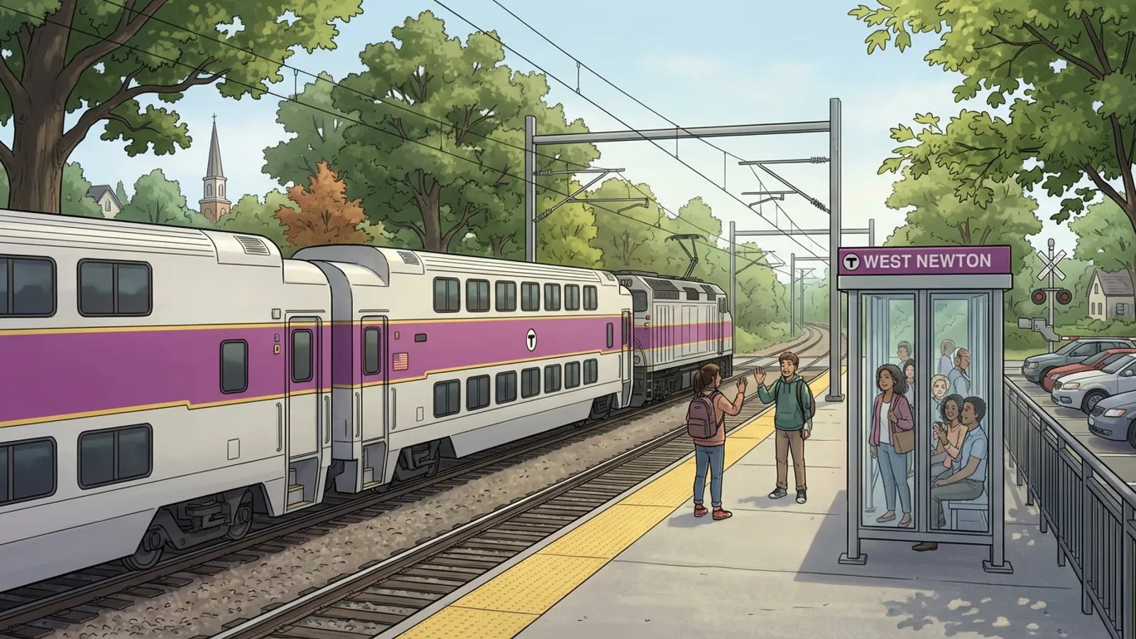 Boston MBTA Crews Clear Tracks, Restore Service