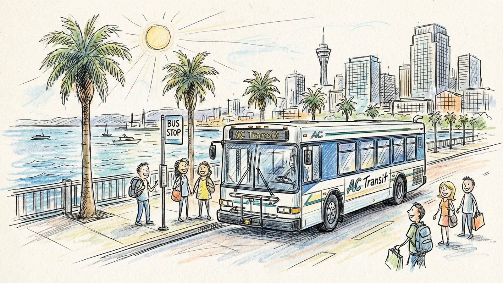 AC Transit Connects Oakland Families to Free Holiday Event