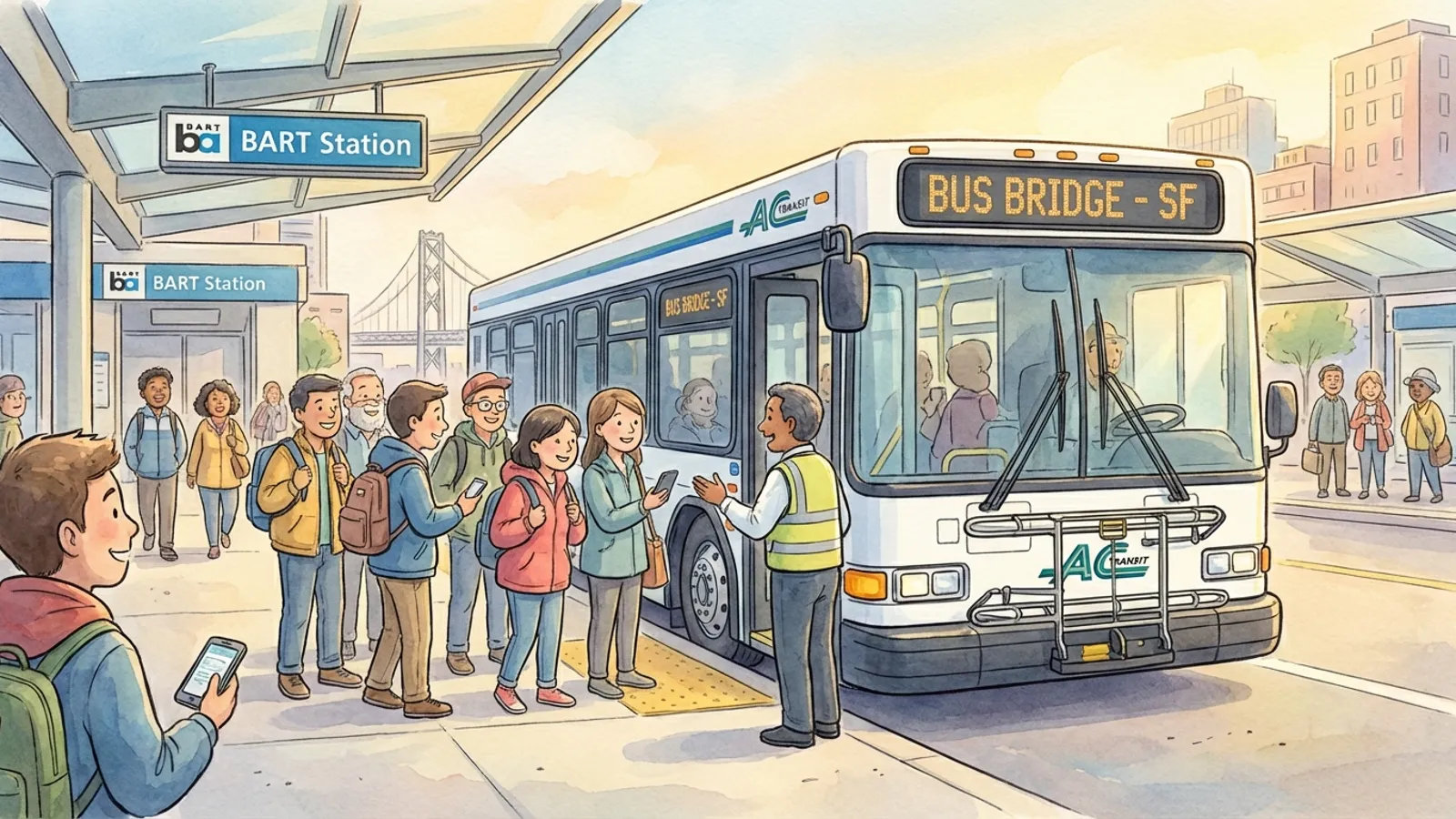 SF Bay Transit Agencies Team Up to Keep Riders Moving