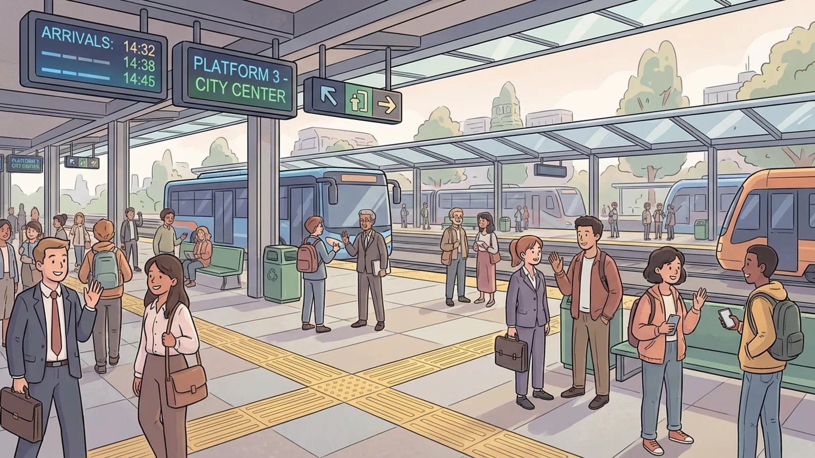 North West Metro Adapts to City Centre Crowds