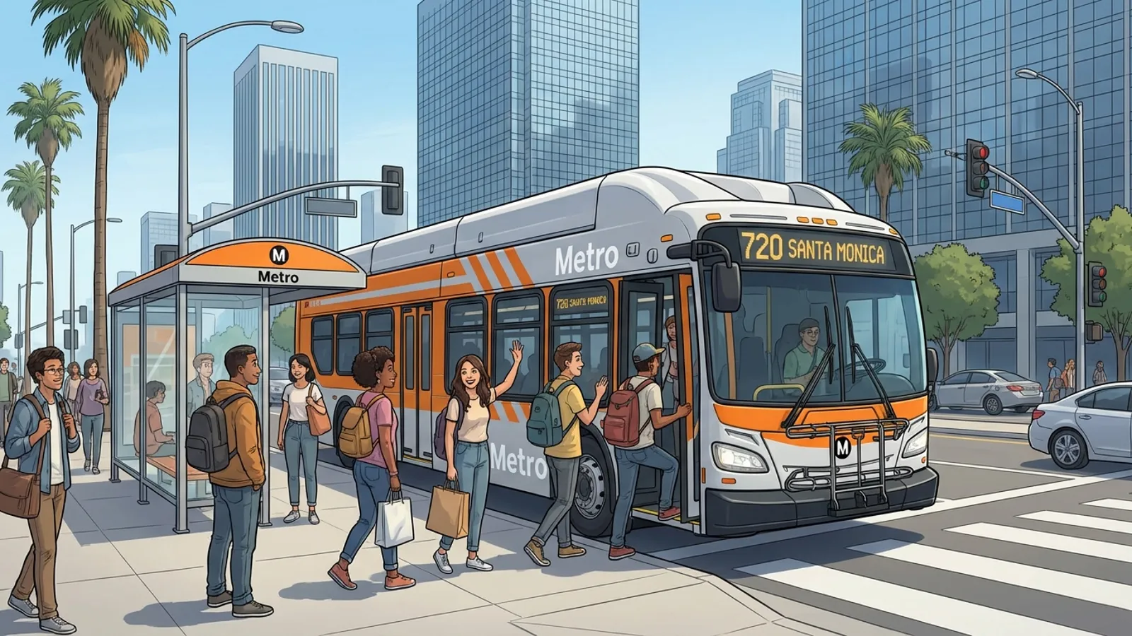 LA Metro Speeds Up Buses, Cuts Wait Times Sunday