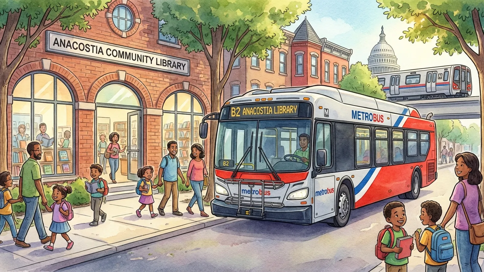 DC Metro Brings Storytime to Young Riders