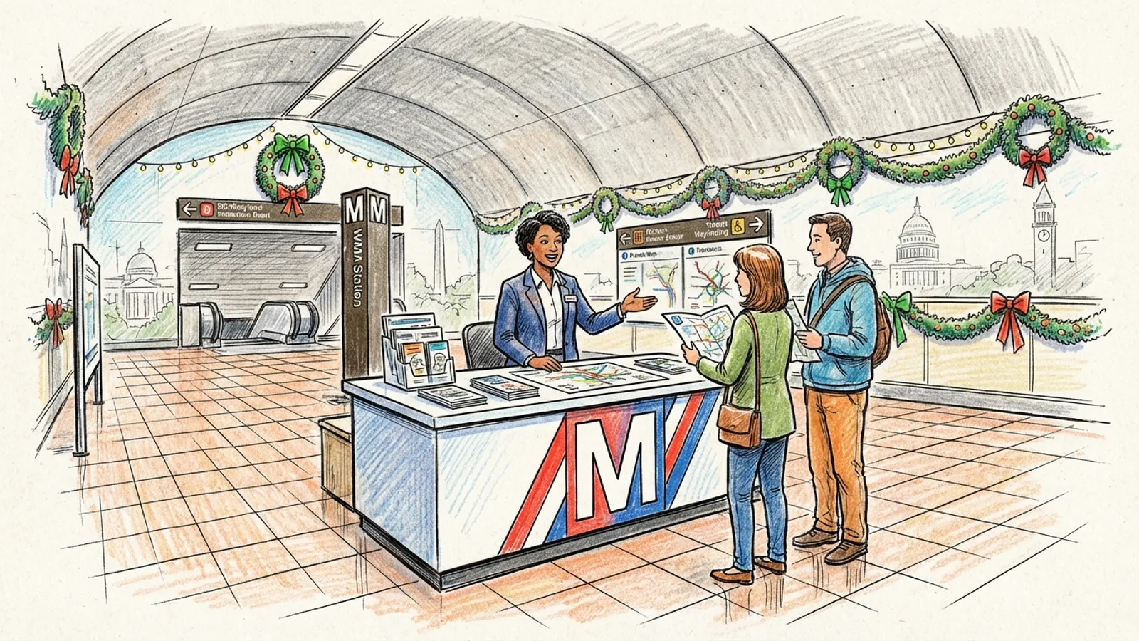 Metro Helps ZooLights Visitors Navigate Holiday Transit