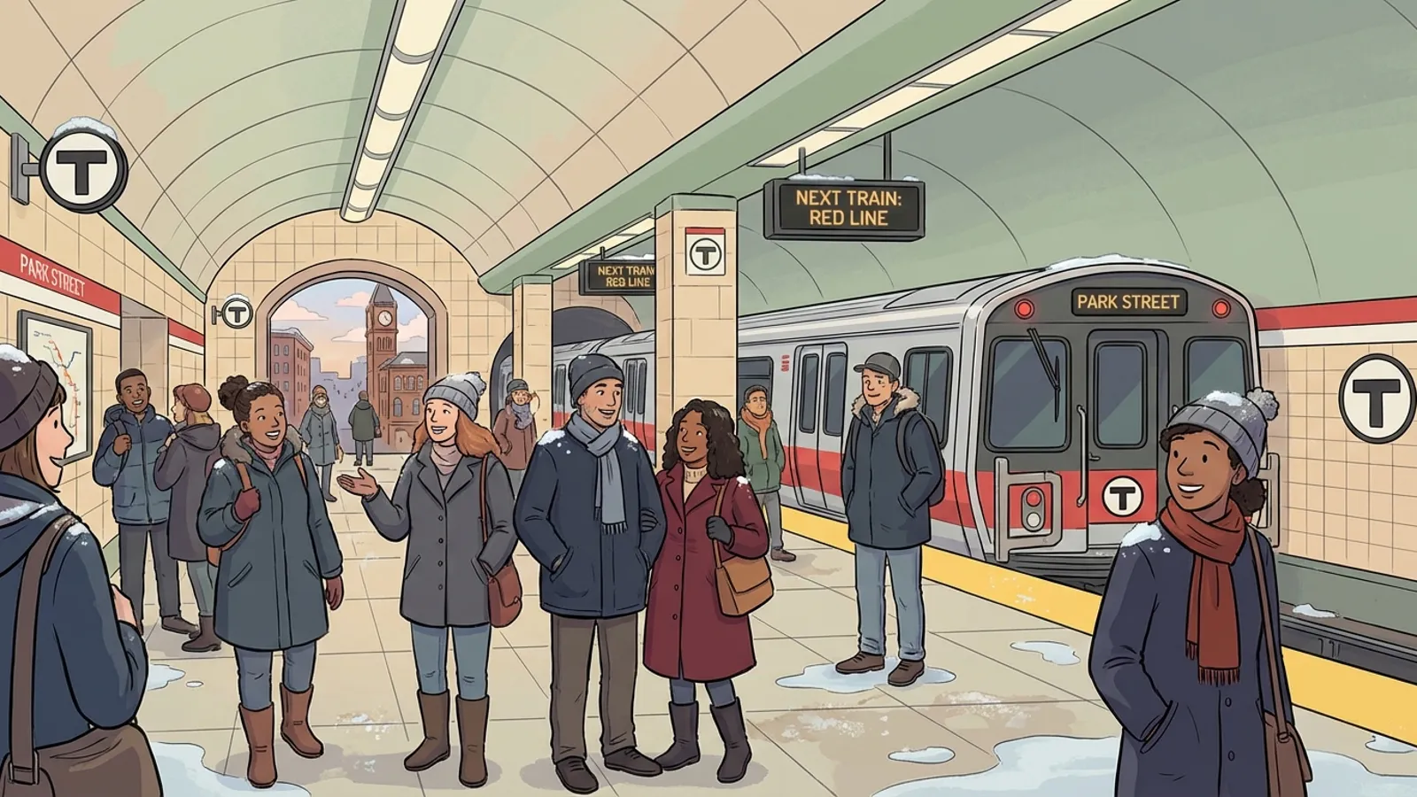 Boston MBTA Preps for Winter Storm — Crews Ready System