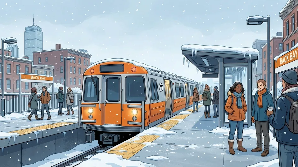 Boston MBTA Preps for Snow With New Winter Tools