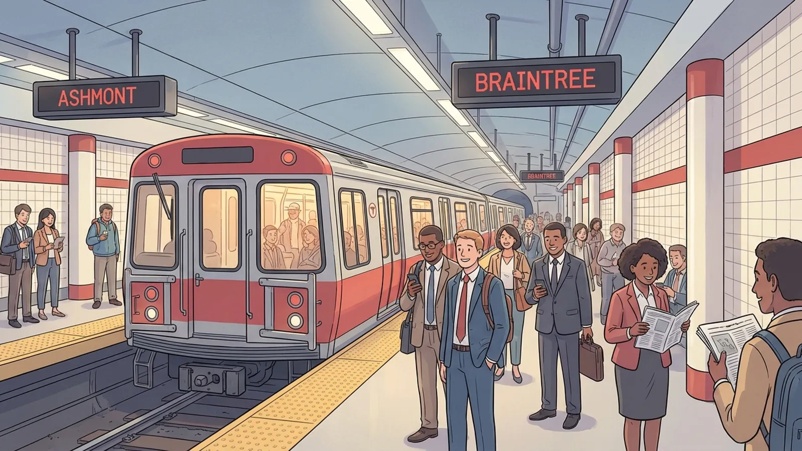 Boston Red Line Disruption Resolved at South Station