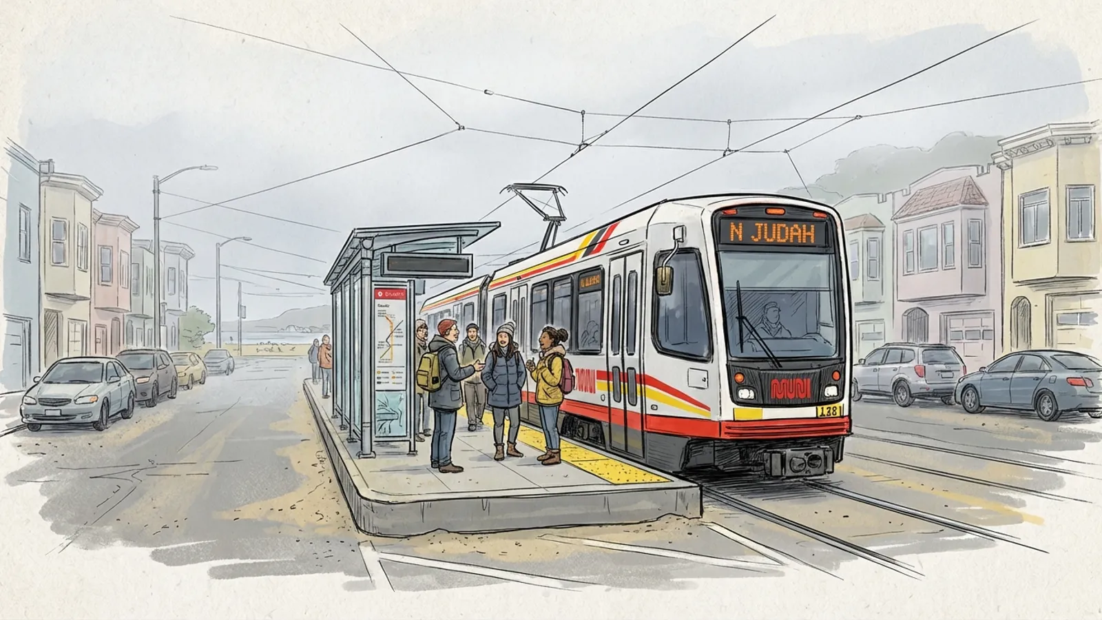 SF N Judah Restored After Brief Disruption