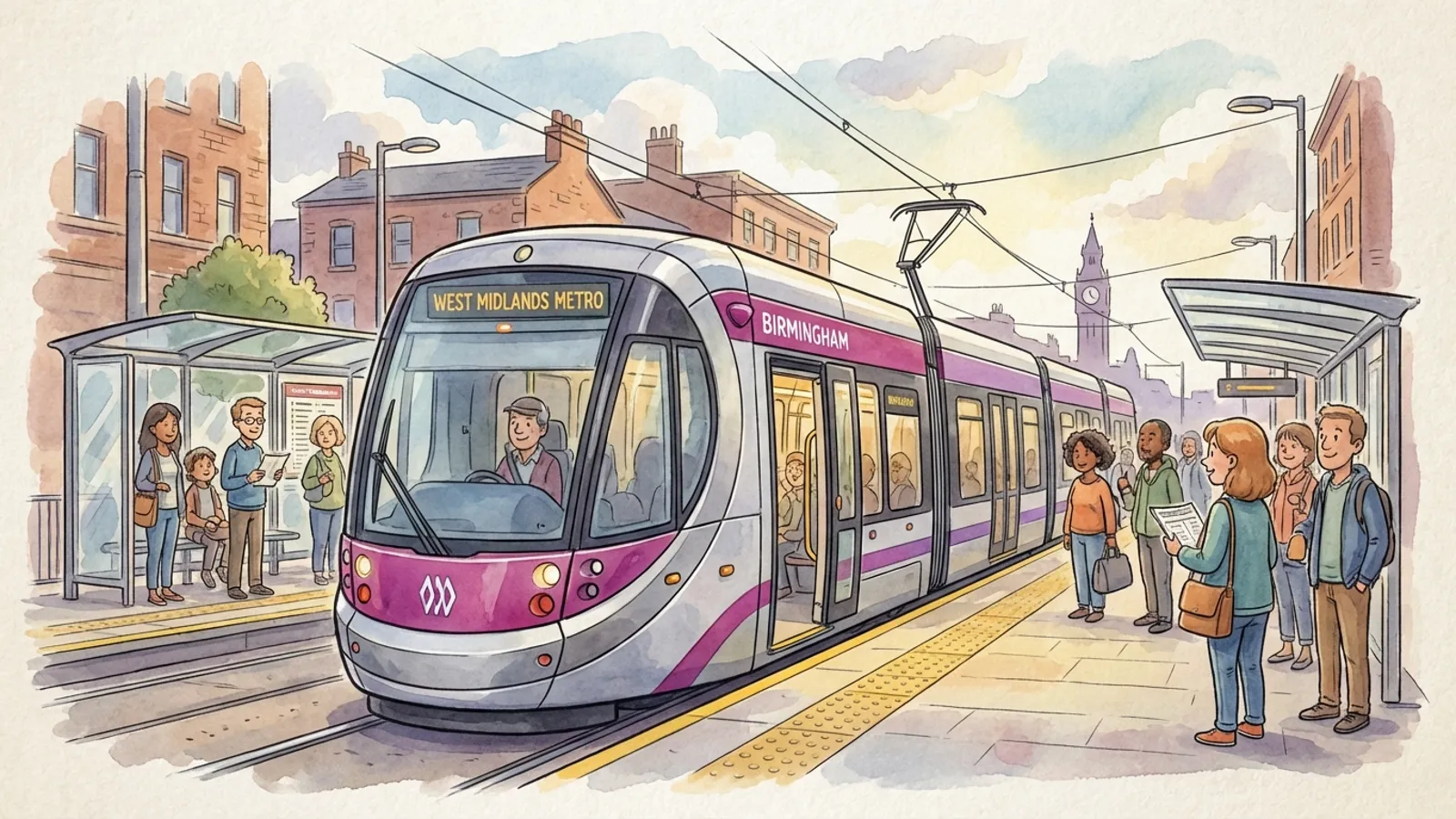West Midlands Metro Adapts Service Amid Changes