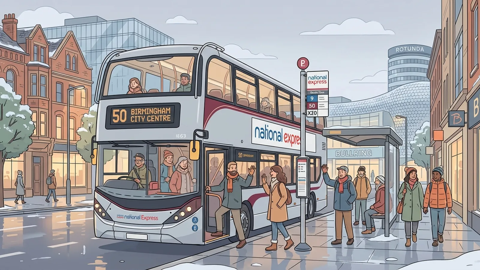 West Midlands Slashes Bus Fares to Ease Holiday Costs