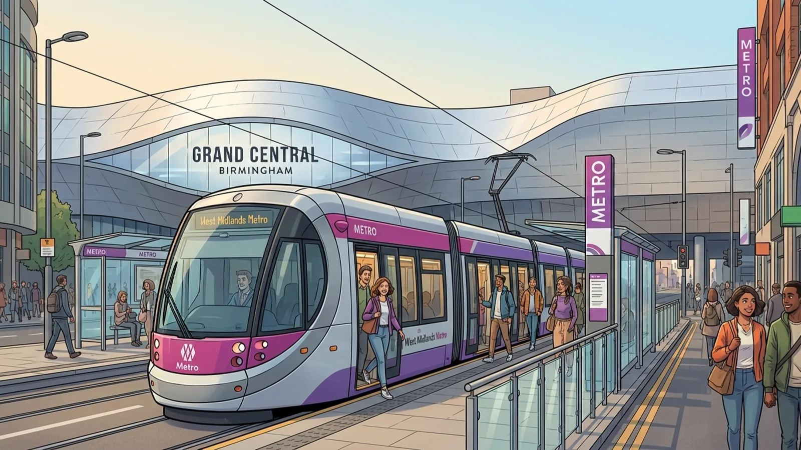 West Midlands Metro Adapts After Emergency Delay