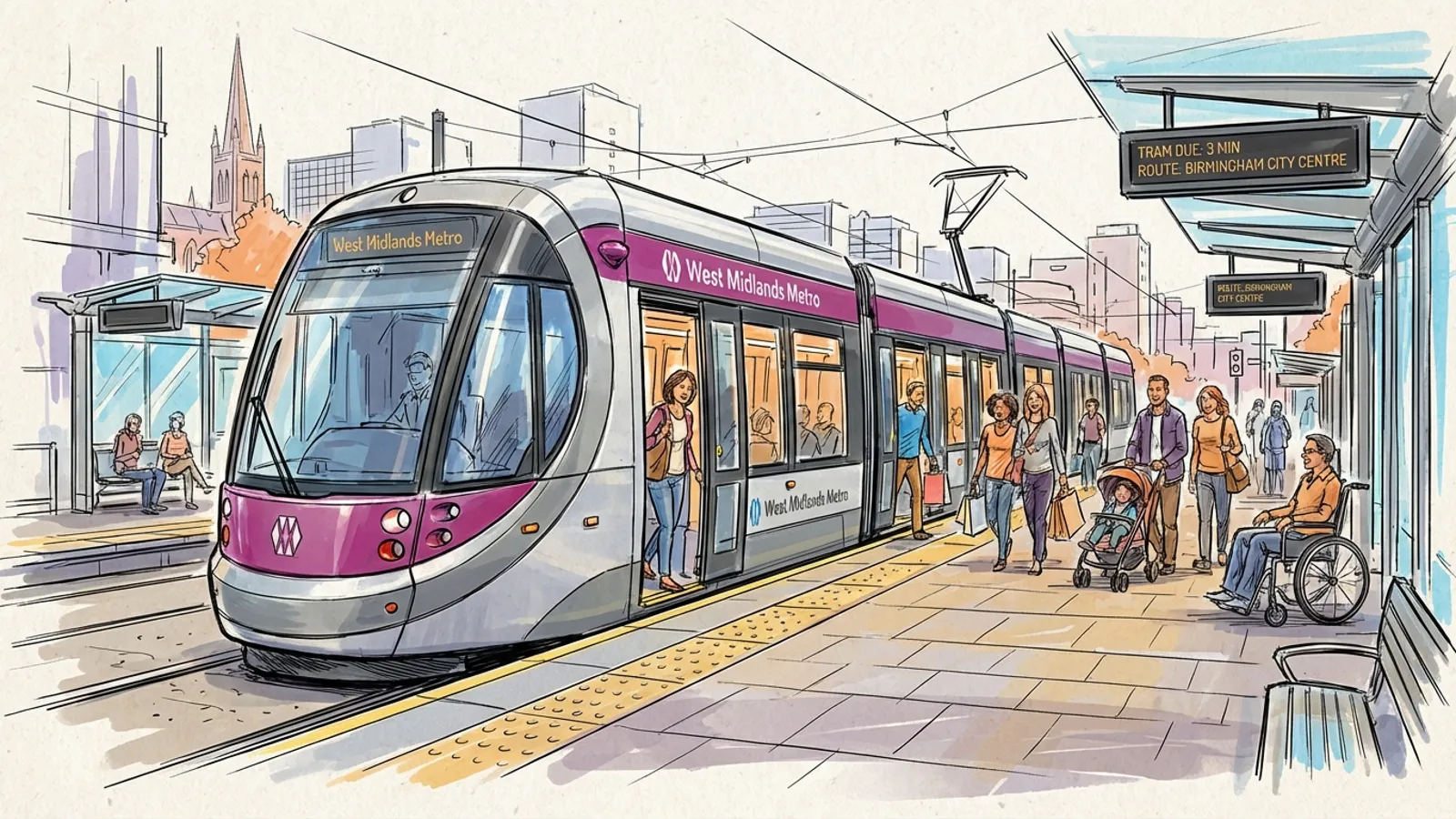 West Midlands Metro Delivers 8-Minute Service