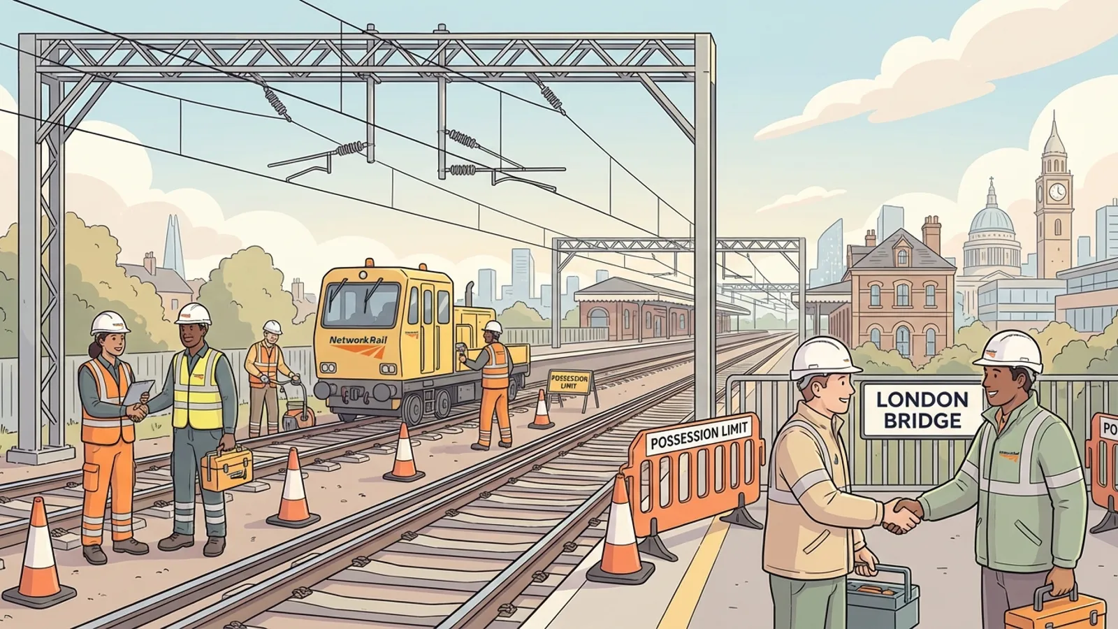 London Rail Works Aim to Improve Holiday Travel