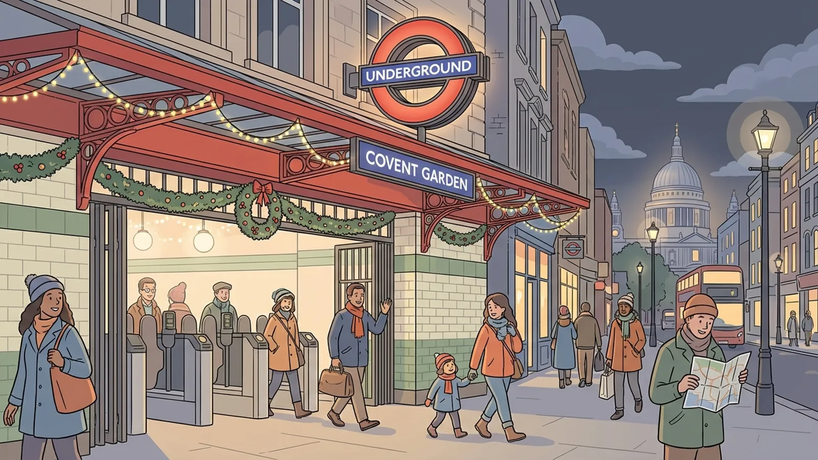 London & South East: TfL Boosts Festive Travel Safety