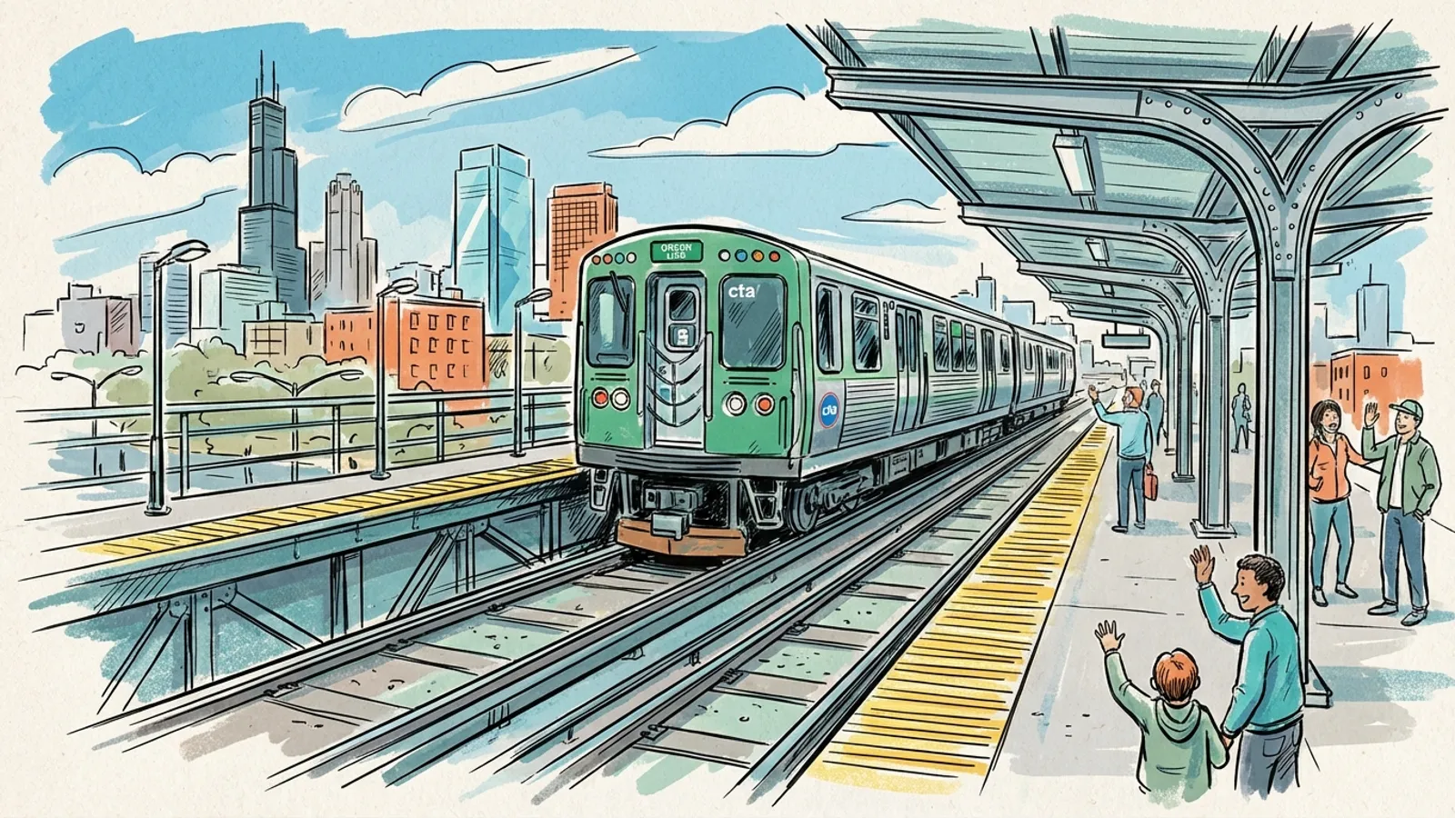 Chicago Green Line Alert — CTA Working to Restore Service