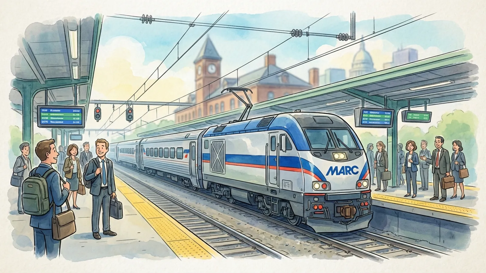 MARC Train Service Resumes in DC-Maryland-Virginia