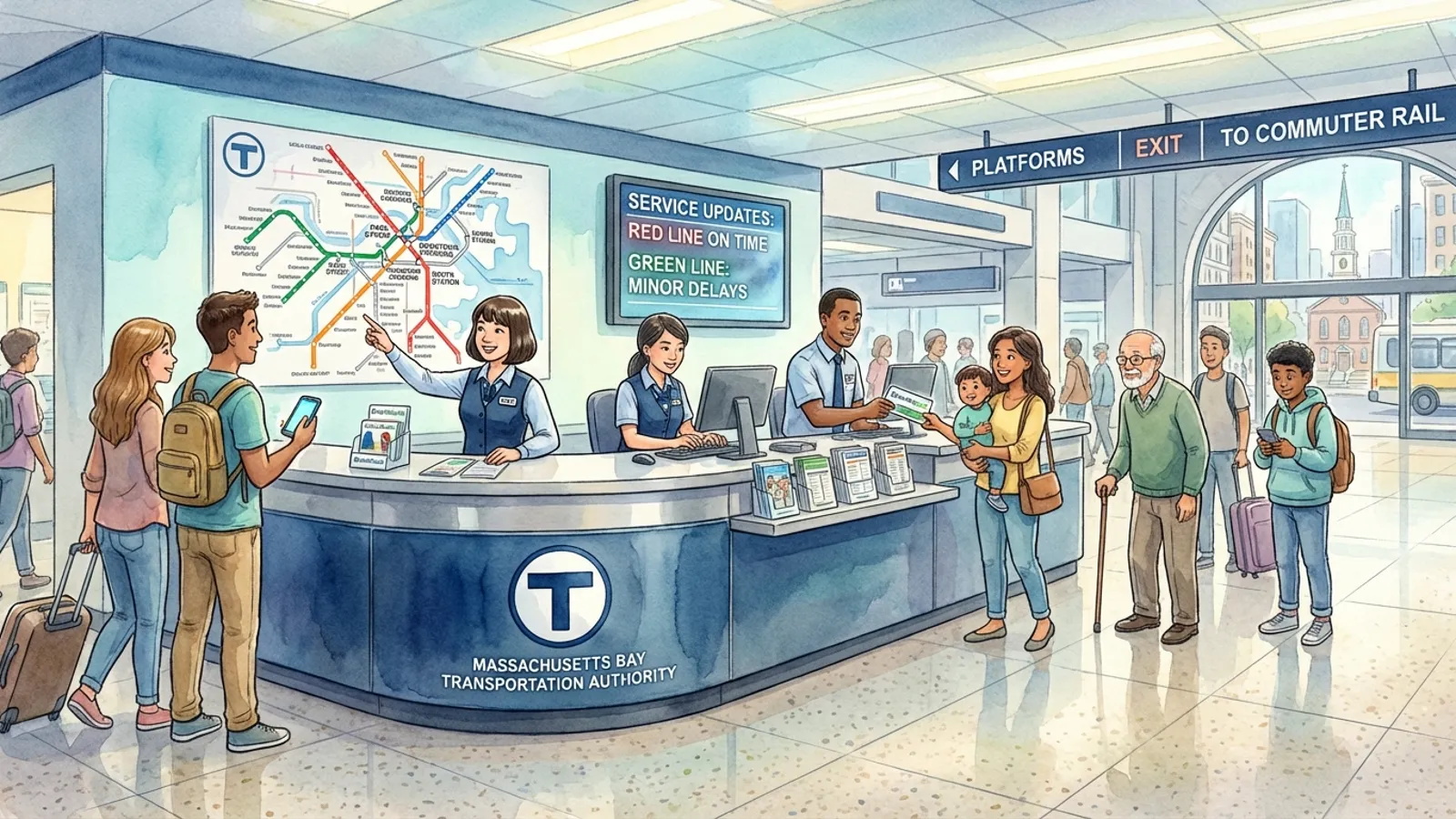 Boston Info Center Sets 5 AM Opening for Travelers