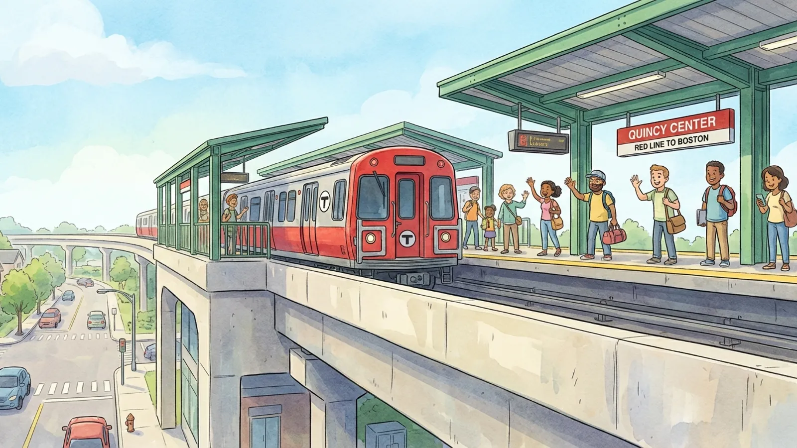 Boston Red Line Restored After Swift Switch Repair