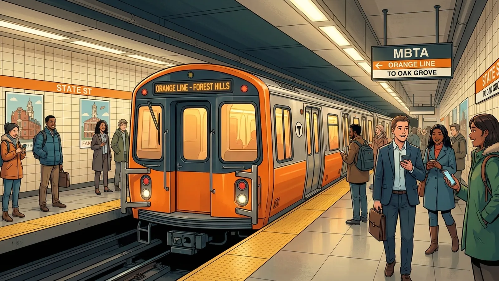Boston Orange Line Restored After Brief Disruption