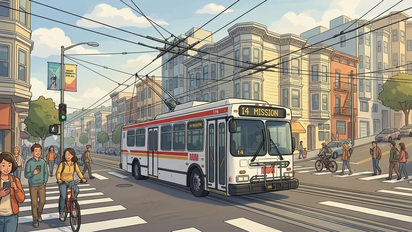 SF Transit Clears Blockage, Service Restored