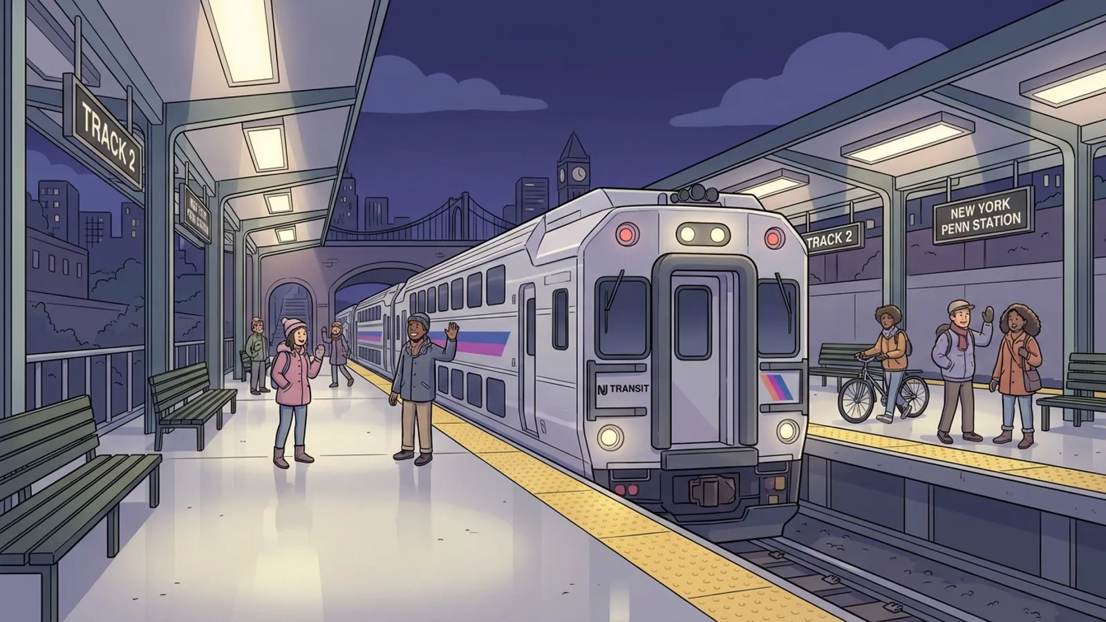 NYC Overnight Trains Adapt for Safety Work