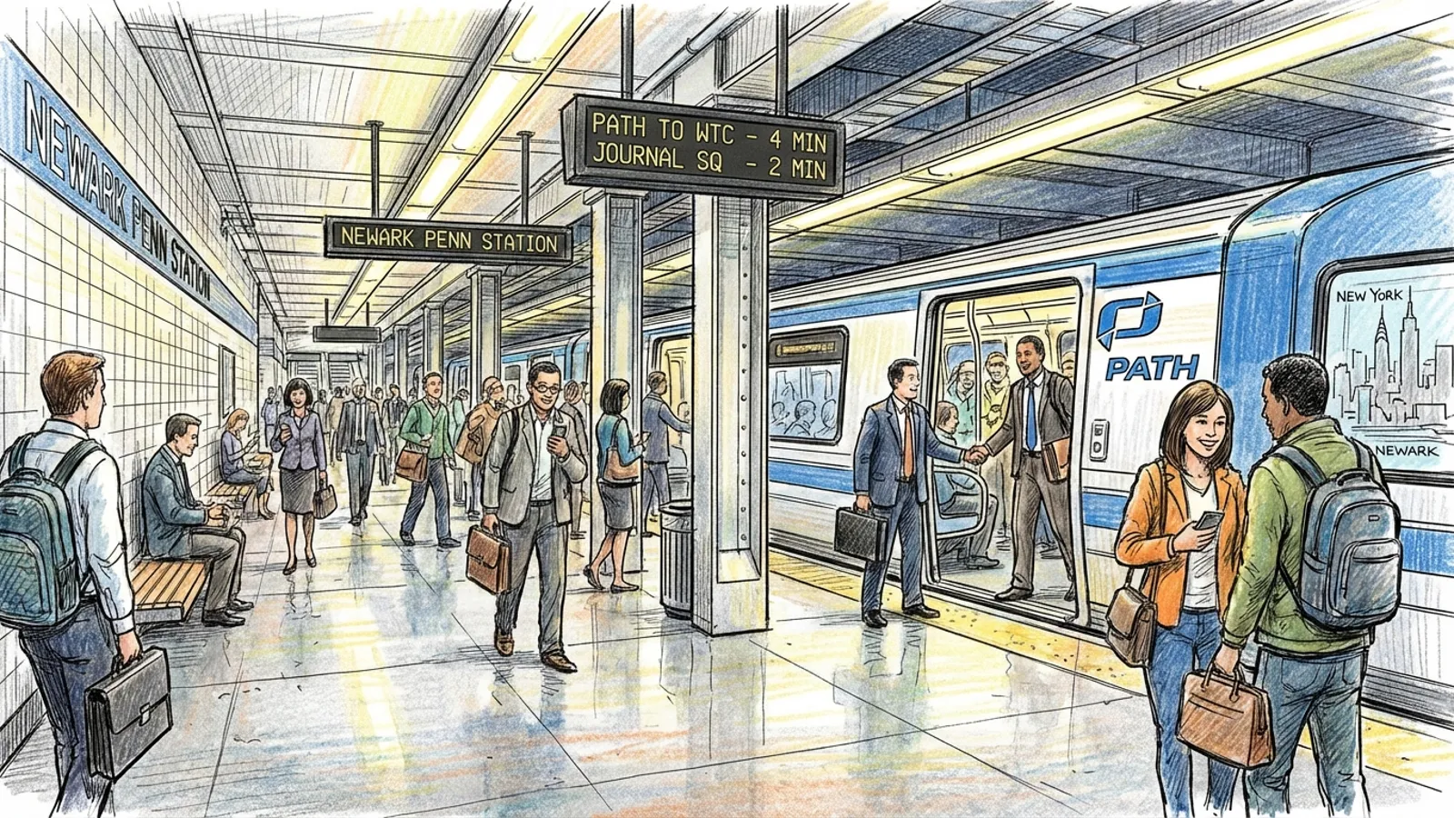 NYC PATH Service Restored After Bridge Fix